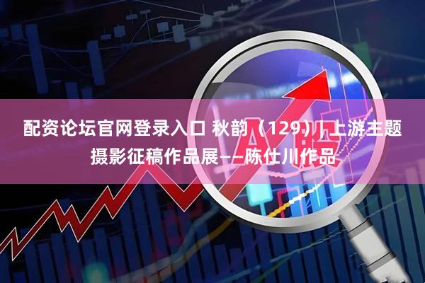 配资论坛官网登录入口 秋韵（129）| 上游主题摄影征稿作品展——陈仕川作品
