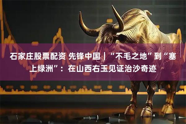 石家庄股票配资 先锋中国｜“不毛之地”到“塞上绿洲”：在山西右玉见证治沙奇迹